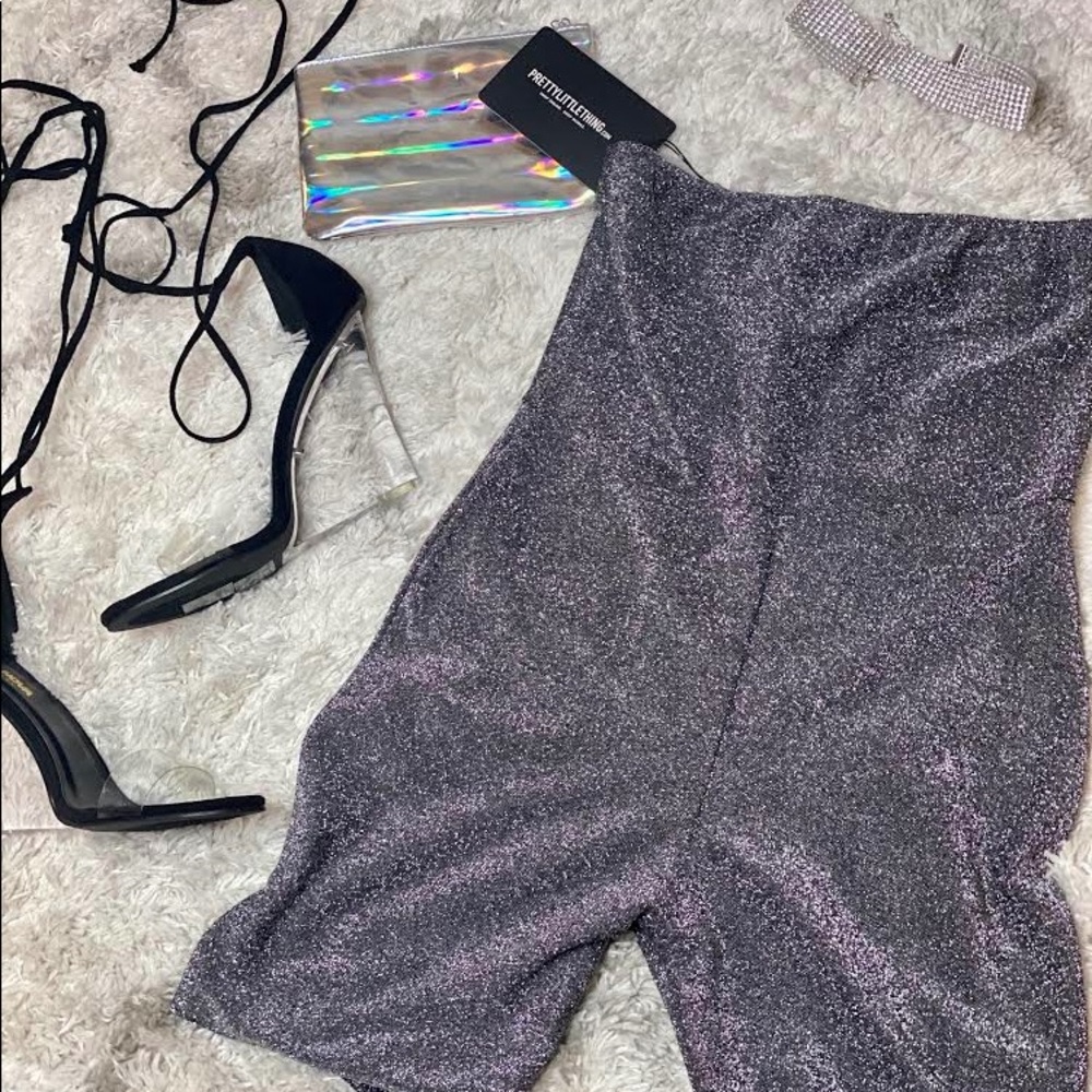 Pretty Little Thing Glitter Jumper Size 10
